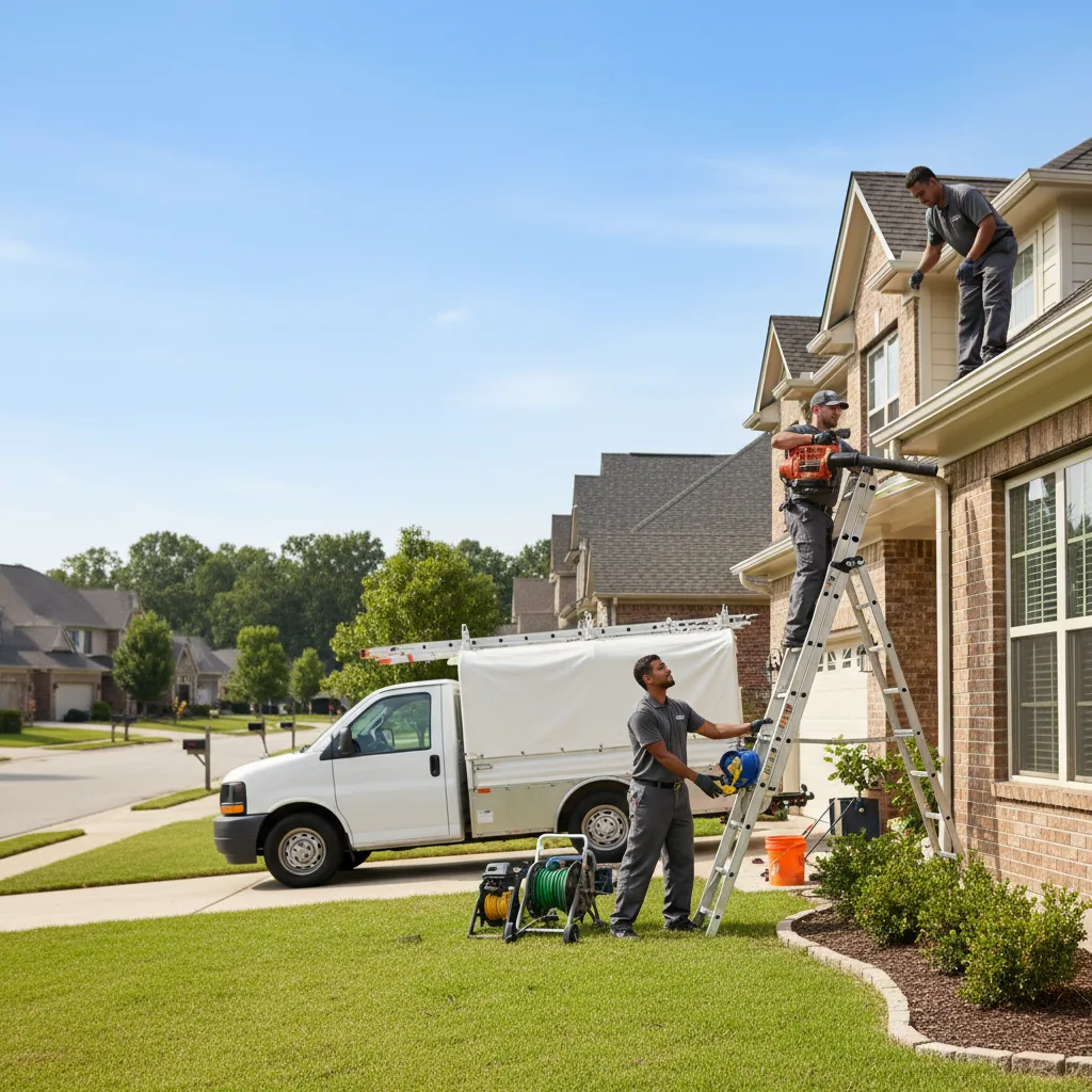Home Gutter Service in Thornfield, MO near me